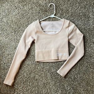 Cropped Athletic Long Sleeve
